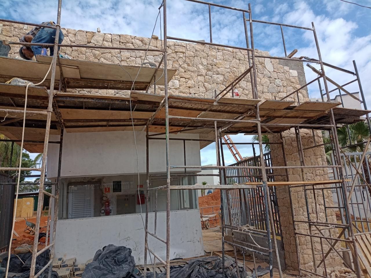 Revestimento em pedra